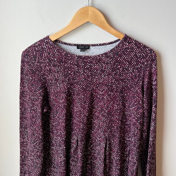 J. Jill Rayon & Lycra Purple Dress Wearever Collection Size Small - Picture 6 of 12